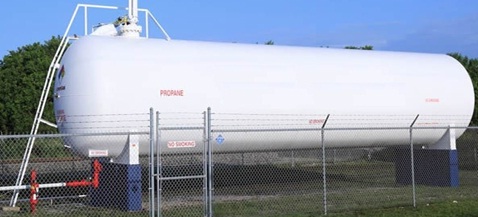 180m3 lpg stok tankı